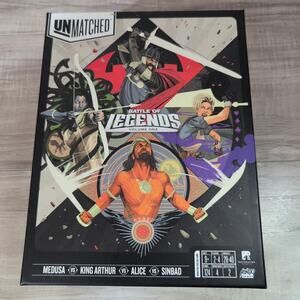 Unmatched Battle of Legends Vol 1 King Arthur Alice Medusa Sinbad ( Complete )